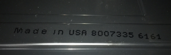 Serial Number Locations for Cargo Boxes Yakima